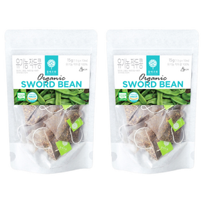 몸애조화 유기농 작두콩차 티백, 1.5g, 2개, 10개입