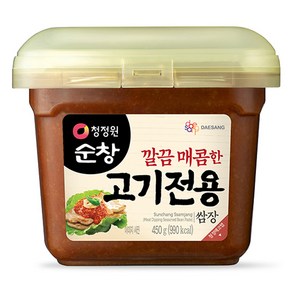 청정원순창 깔끔 매콤한 고기전용 쌈장, 450g, 2개