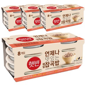 햇반 잡곡밥, 210g, 32개