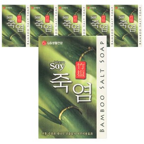 죽염 비누, 100g, 6개