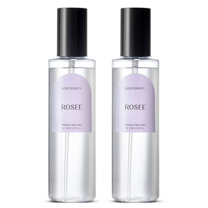 러비더비 섬유향수, 200ml, 2개, 로제 시그니처