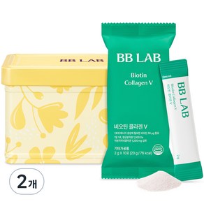 뉴트리원 비비랩 인텐시브 비오틴콜라겐V 30p, 30g, 2개