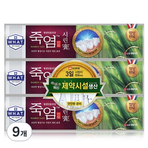 죽염 시린고 치약, 120g, 9개