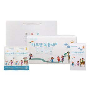 몸엔용 유아용 키즈엔 녹용애 30p + 쇼핑백