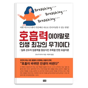 호흡력이야말로 인생 최강의 무기이다:일류 선수의 집중력을 향상시킨 주목할 만한 호흡이론