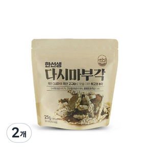 채곡당 한선생 다시마부각, 25g, 2개