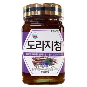 힐링앤팜 도라지청, 500g, 1개입, 1개