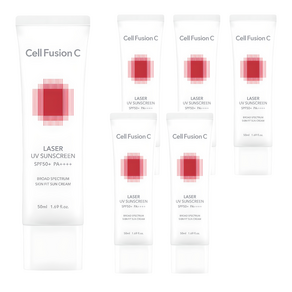 셀퓨전씨 레이저 유브이 썬스크린 SPF50+ PA++++, 50ml, 6개