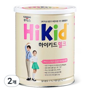 하이키드 밀크 균형영양식, 600g, 2개