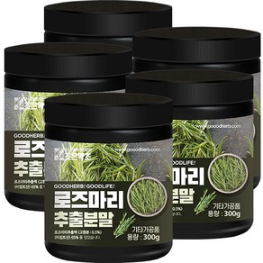 조은약초 로즈마리 추출분말, 300g, 5개