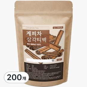 조은약초 계피차 삼각티백, 1g, 100개입, 2개