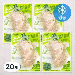 맛있닭 소스 통 닭가슴살 청양마요 (냉동), 100g, 20개