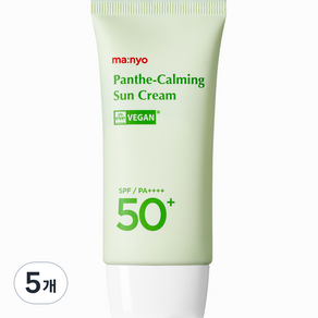 마녀공장 판테카밍 선크림 SPF50 PA++++, 50ml, 5개