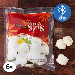 꽃빵 30개입 (냉동), 900g, 6팩