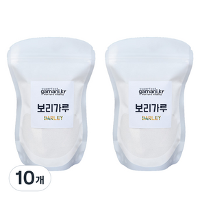 GAMANI 보리가루, 500g, 10개