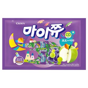 마이쮸 필로우 포도 사과 츄잉캔디, 720g, 1개