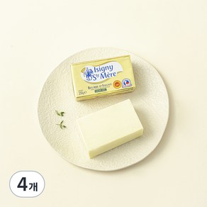 이즈니 AOP 가염 버터, 250g, 4개