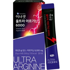 이너셋 울트라 아르기닌 6000, 350g, 1개