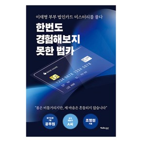 한번도 경험해보지 못한 법카:이재명 부부의 법인카드 미스터리를 풀다