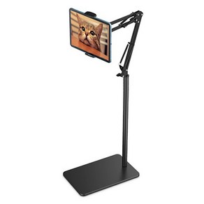 소소네 스탠드 태블릿PC 스마트폰 거치대 135cm, 블랙