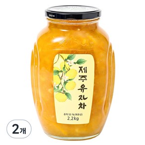 다하 제주 유자차, 2.2kg, 1개입, 2개