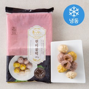 유기방아 현미꿀떡 (냉동), 480g, 1개