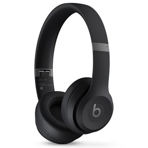 Apple Beats Solo 4 블루투스 무선 헤드폰, 매트 블랙