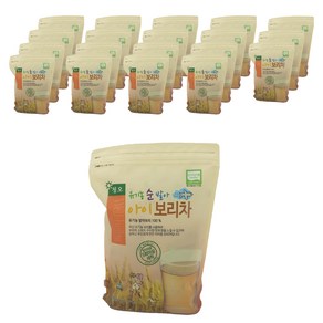 청오 유기농 순발아 아이 아기보리차 150g, 20개, 20개