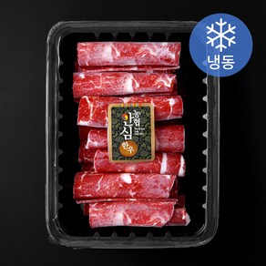 농협안심한우 목심 1등급 대패구이용 (냉동), 1개, 300g