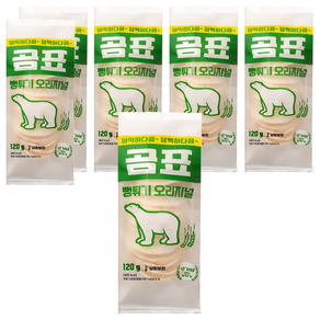 곰표 뻥튀기 오리지널, 120g, 6개