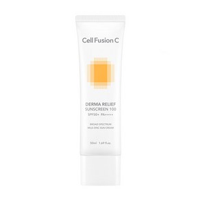 셀퓨전씨 더마 릴리프 썬스크린 100 SPF50+ PA++++