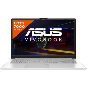 에이수스 2024 비보북 Go 15.6 라이젠5 라이젠 7000 시리즈 AMD Radeon, 쿨 실버, 512GB, 16GB, Fee DOS, E1504FA-BQ476