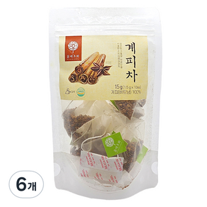 몸애조화 계피차 티백, 6개, 10개입
