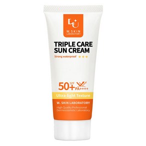 더블유피부연구소 트리플케어 선크림 SPF50+ PA++++