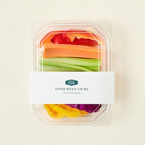 프리미엄 레인보우 스틱 채소, 300g, 1개
