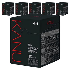 카누 마일드 로스트 아메리카노, 0.9g, 30개입, 6개