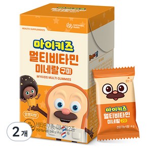 대상웰라이프 마이키즈 멀티비타민 미네랄 구미