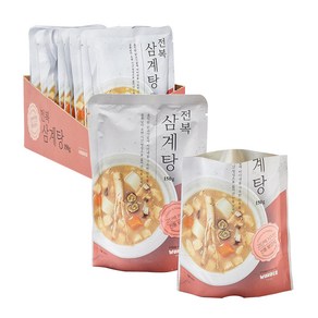 원더푸드 반려동물용 탕 150g, 전복 + 닭 혼합맛, 12개