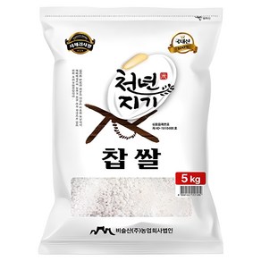 천년지기 국산 찹쌀, 5kg, 1개