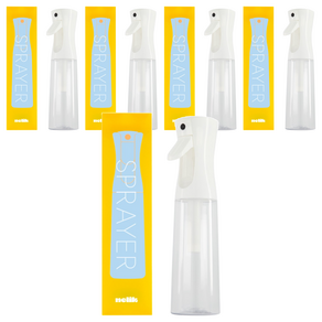 넬릭 샤이니 압축 안개 분사 분무기 300ml, 5개, 화이트