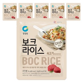 청정원 보크라이스 쇠고기, 24g, 6개