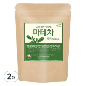 보탬 마테차 삼각 티백차, 1.2g, 100개입, 2개