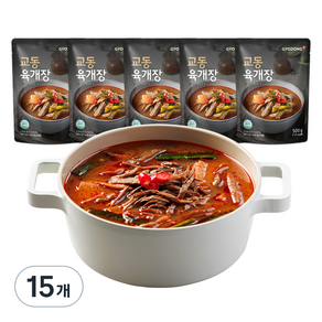 교동식품 육개장, 500g, 15개