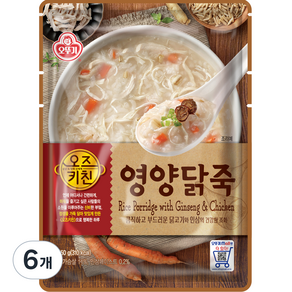 오즈키친 영양 닭죽, 450g, 6개