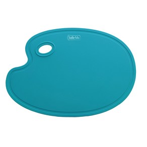 샐마 푸드팔레트 TPU 도마, 블루, 1개