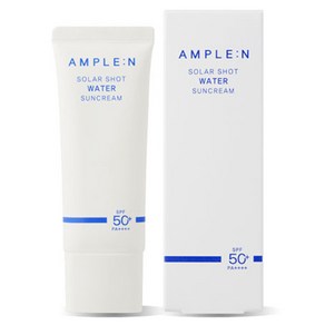 앰플엔 솔라샷 워터 선크림 SPF50+ PA++++, 40ml, 1개