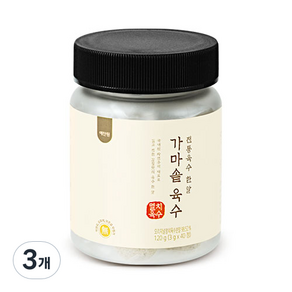 예찬원 가마솥 멸치육수, 120g, 3개