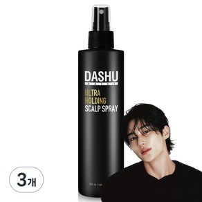 다슈 울트라 홀딩 스칼프 탈모증상완화 헤어스프레이, 200ml, 3개