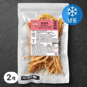 찐맛징 꽃징어 (냉동), 200g, 2개