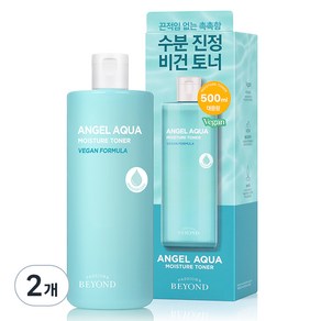 [비건라이프] 비욘드 엔젤아쿠아 수분 진정 토너 H B, 500ml, 2개